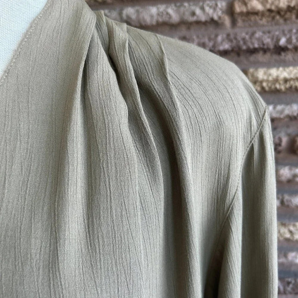 Carole Little Vintage Blouson Jacket and Full Skirt Outfit USA Made Size 12 - Picture 6 of 14